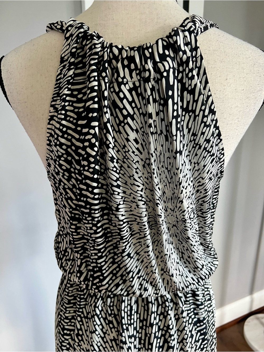 Parker Silk Tie-Front Maxi Dress - Picture 5 of 9
